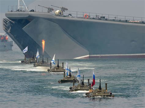 Russian Northern Fleet military exercises