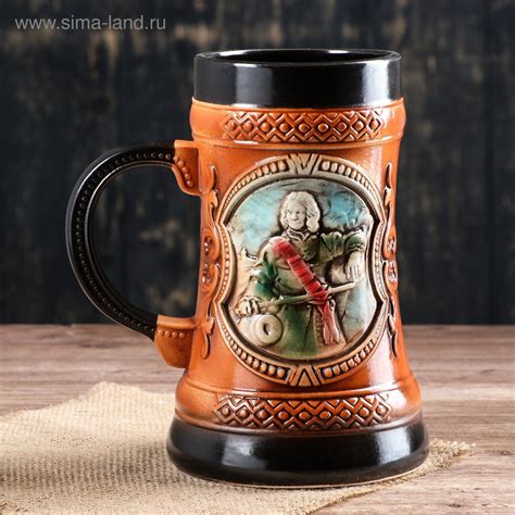 Russian beer mugs