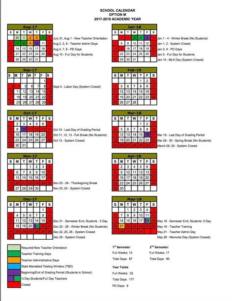 Rutherford County Schools Calendar Tn Image 2