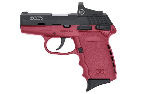 SCCY 9mm Pistol CPX-1 Red Dot