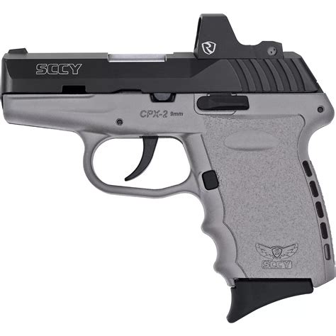 SCCY 9mm Pistol CPX-2 Red Dot