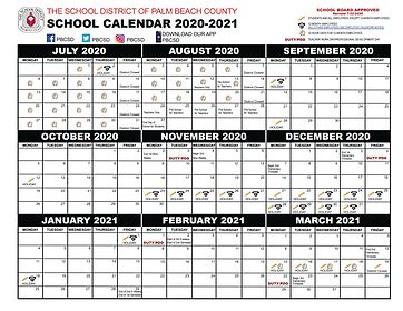 SDPBC Calendar Overview