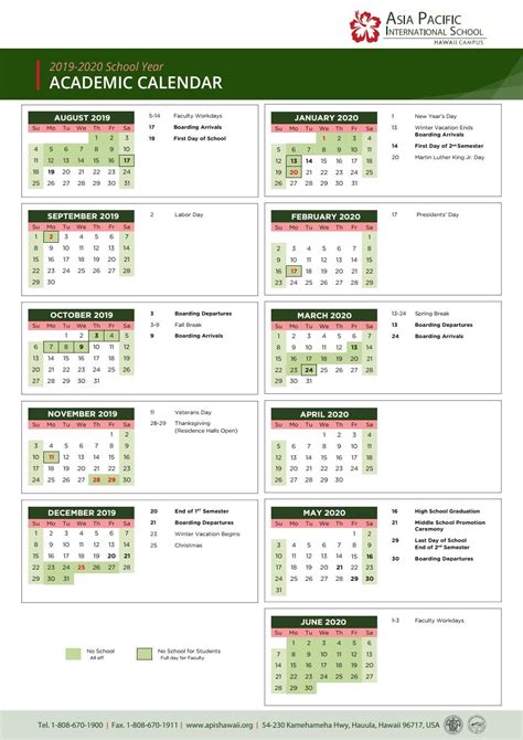 SPU Academic Calendar Image 5