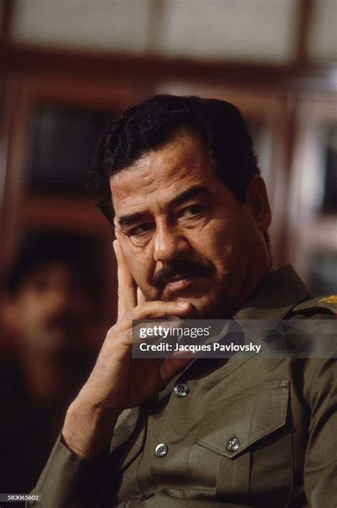 News of Saddam Hussein