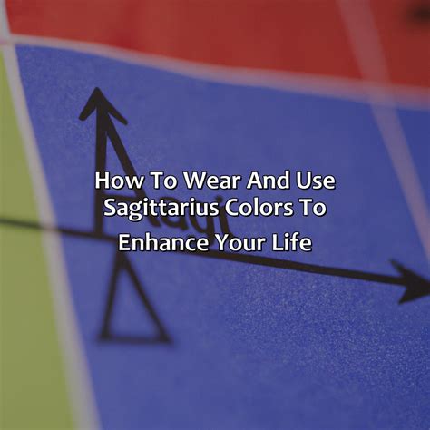 Sagittarius Colors Combination