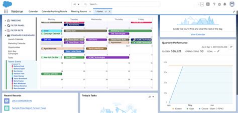 Salesforce FSC Calendar Best Practices