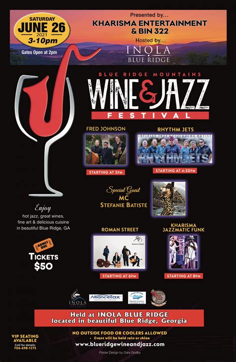 Enjoy wine, jazz, and food at the San Jacinto Wine and Jazz Festival