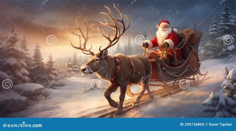 Santa Claus Sleigh Imagination