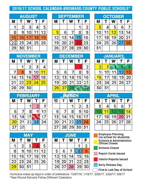 School Calendar Image 6