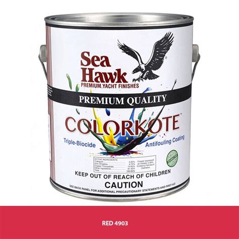 Sea Hawk Bottom Paint Results