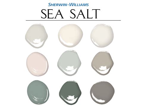 SW Sea Salt Color Palette