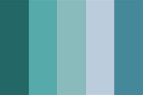 Coastal and Refreshing French Blue Color Palette