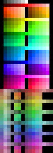 Sega Genesis Color Palette Schemes