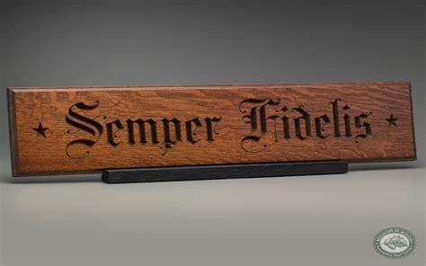 Semper Fidelis US Marines Bumper Sticker