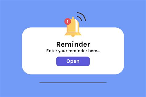 Setting Reminders And Notifications