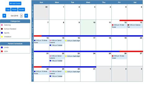 Shared Calendar