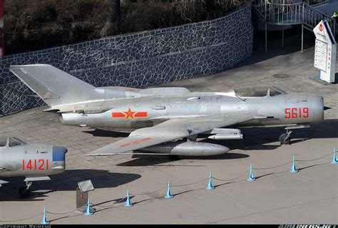 Shenyang J-6 Aircraft Takeoff