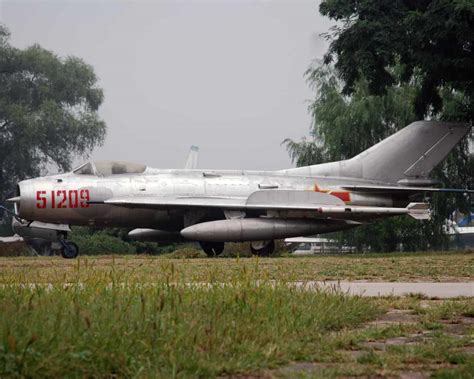 Shenyang J-6 Fighter Jet in Flight