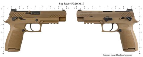 Sig M17 and P320 Comparison Image 10