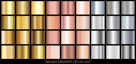 Silver Color Palette Rose Gold