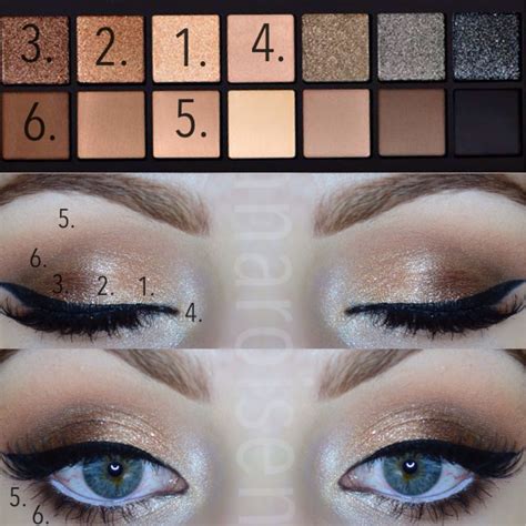 Smashbox Full Exposure Palette Before and After