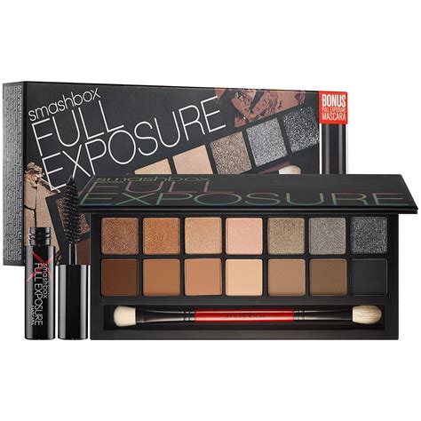 Smashbox Full Exposure Palette Eyeshadow Swatches