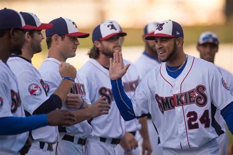 Smokies Baseball Players