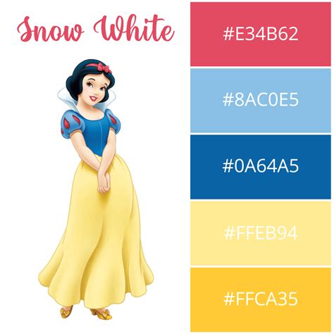 Snow White Color Palette