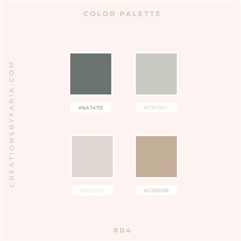 Soft and Feminine Color Schemes with Yellow Pink Neutral Color Palette