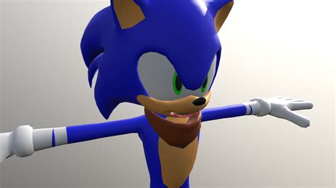 Sonic 3D Models In Gaming And Design