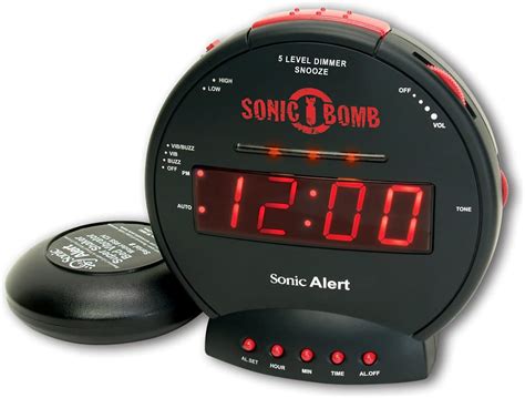 Sonic Bomb Alarm Clock Alternatives