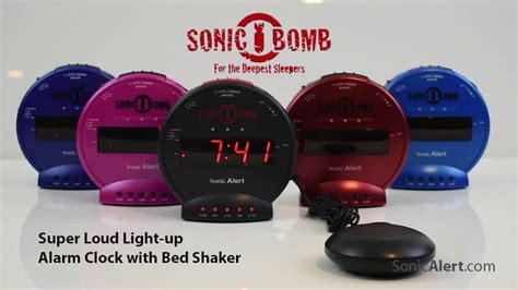 Sonic Bomb Alarm Clock