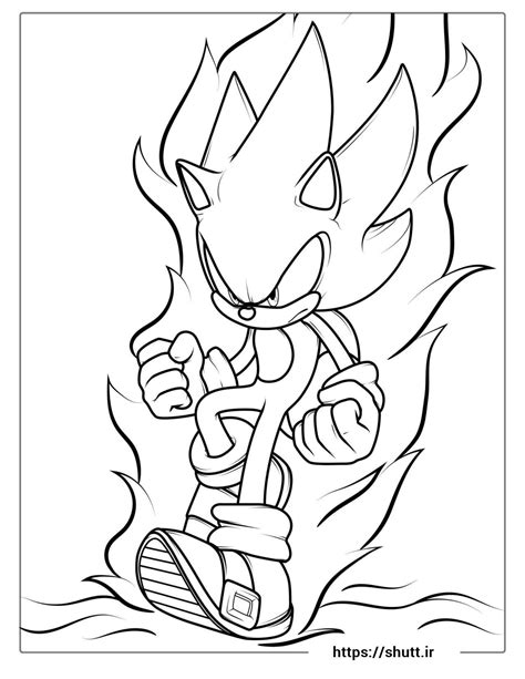 Sonic Coloring Page Ideas