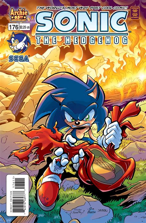 Sonic Comic Book Art