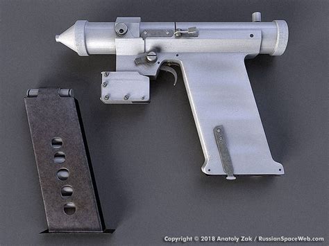 Soviet Laser Pistol Concept Art