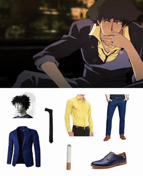 Spike Spiegel Outfit Color Palette Inspiration