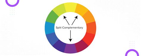 Split-Complementary Color Transition Example