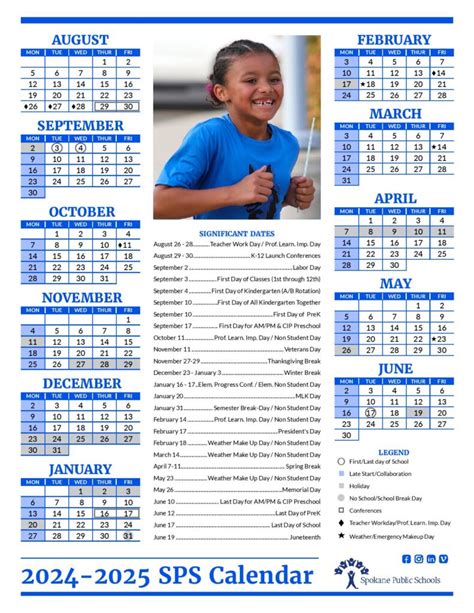 Spokane Public Schools Calendar