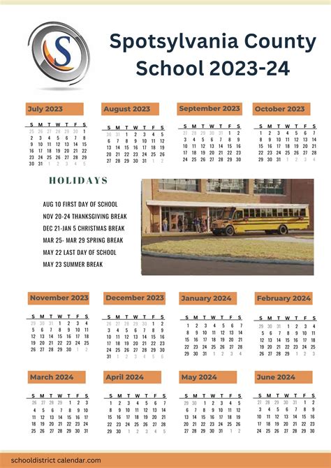 Spotsylvania Public Schools Calendar