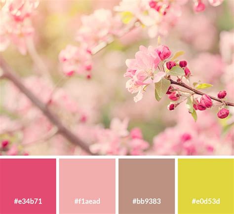 Spring Color Palettes in Art