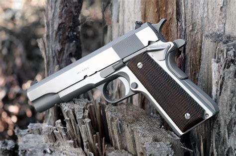 Springfield Stainless Steel 1911 Pistol