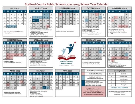 Stafford Schools Calendar Templates