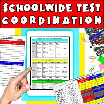 Standardized Testing Schedules