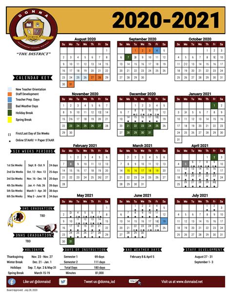 Staying Up-to-Date with the Donna ISD Calendar