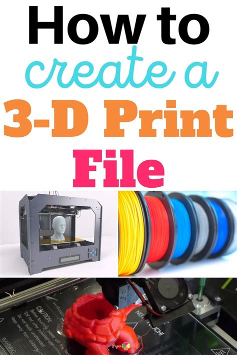 Steps to Create 3D Printable Items