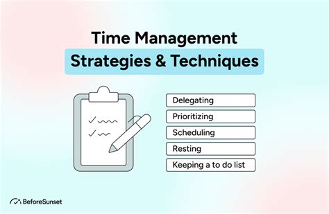 Strategies for Effective Time Management