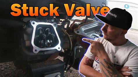 Stuck Valve Guide