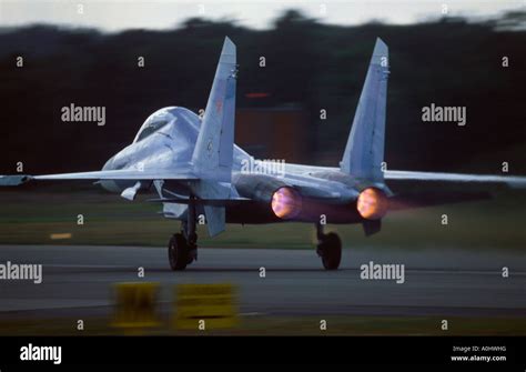 Su-27 Flanker Takeoff