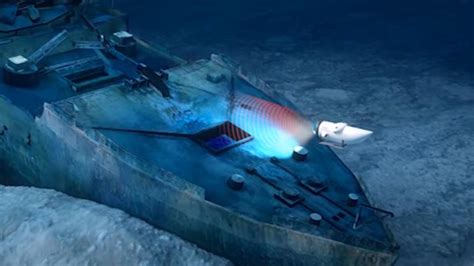 Submarine Cruise Ship Experiences Titanic Wreckage