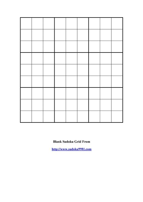 Sudoku Grid